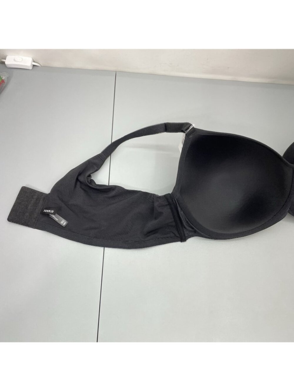 Torrid Balconette Bra 54C Lightly Lined Full Coverage Smooth 360 Underwire Black - Picture 5 of 10